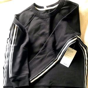 Athleta 24/7 striped sweatshirt